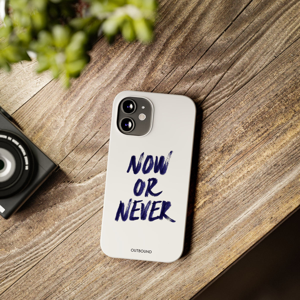 "Now or Never" Phone Case