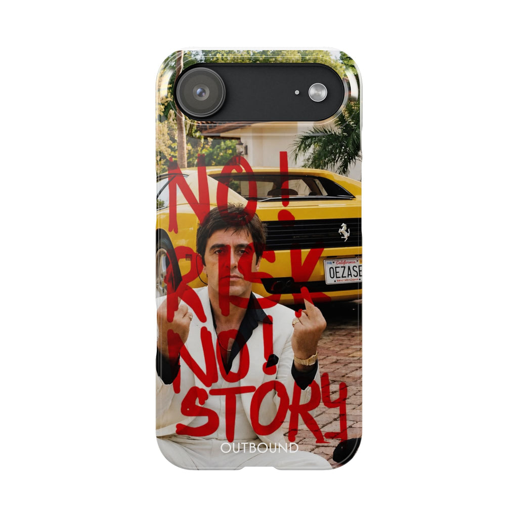 'No Risk No Story' Phone Case