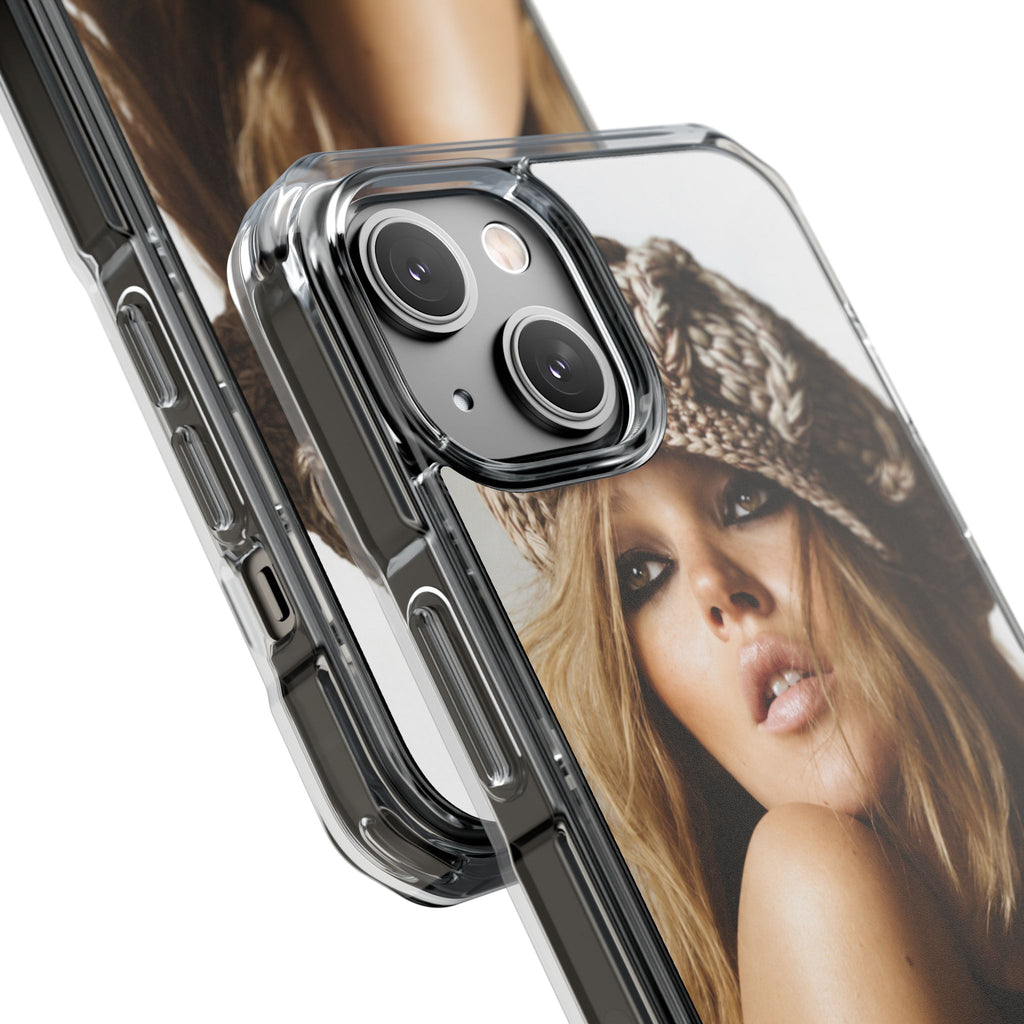 Clear Magnetic Impact Phone Case – Fashion Portrait Design