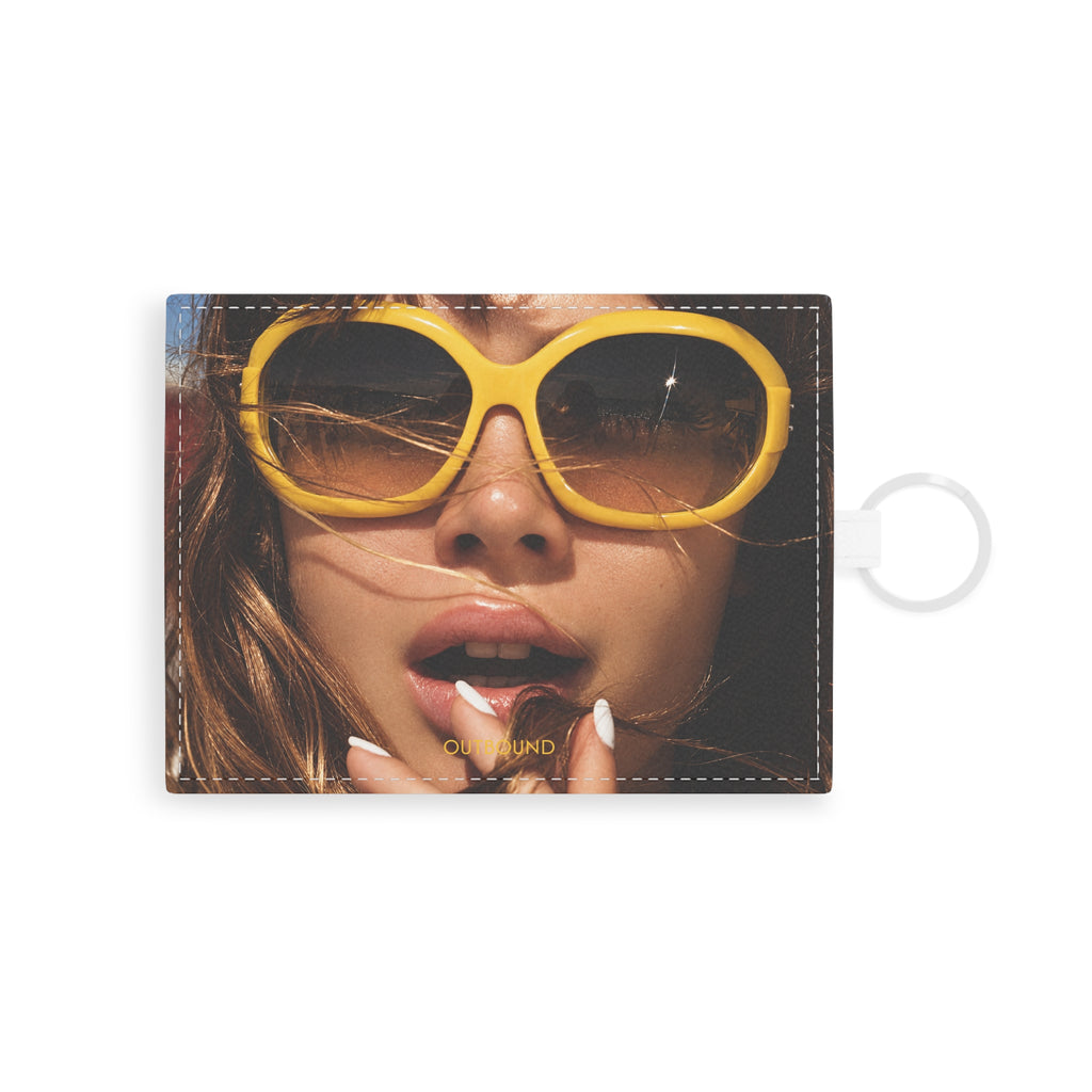 Yellow Frames Card Holder