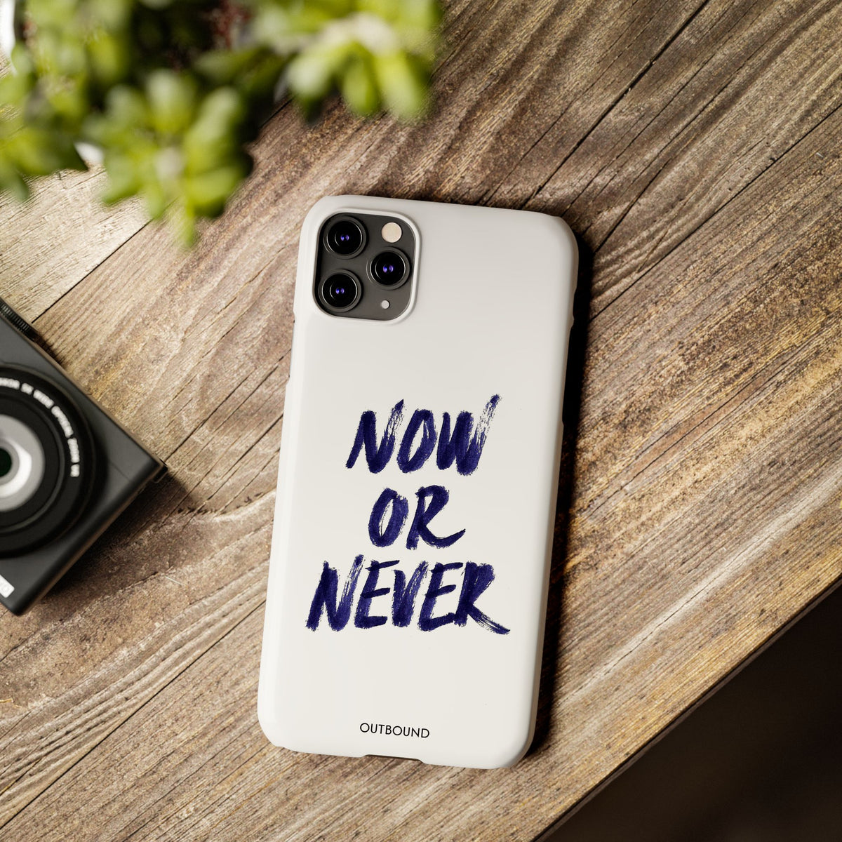 "Now or Never" Phone Case