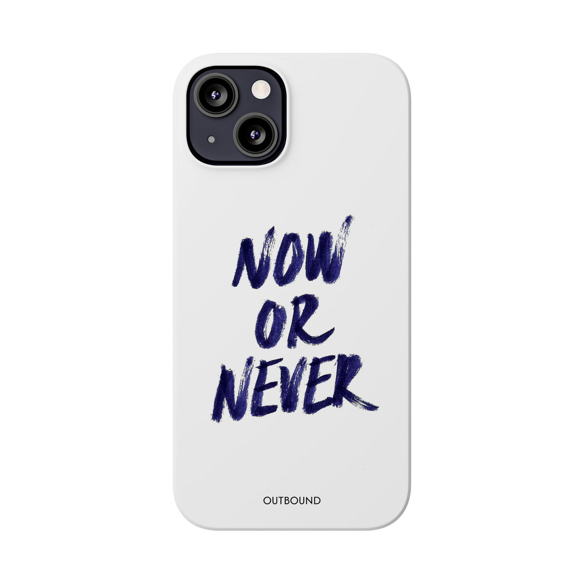 "Now or Never" Phone Case