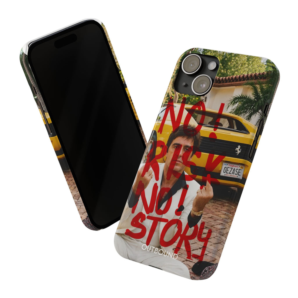 'No Risk No Story' Phone Case