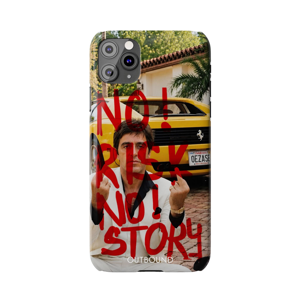 'No Risk No Story' Phone Case
