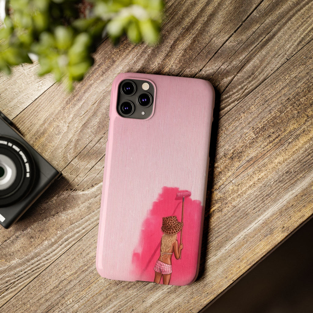 Paintin' Pink Phone Case