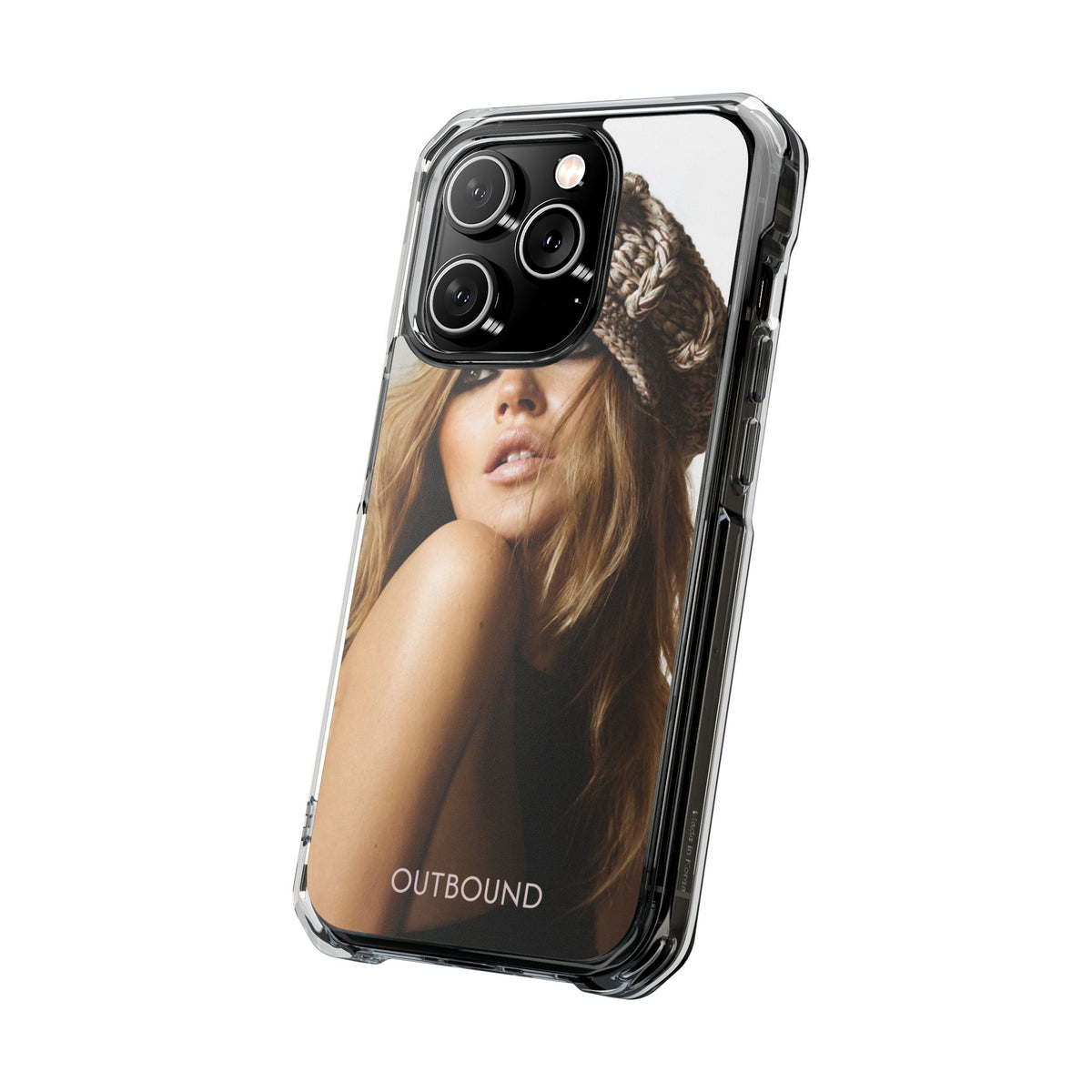 Clear Magnetic Impact Phone Case – Fashion Portrait Design