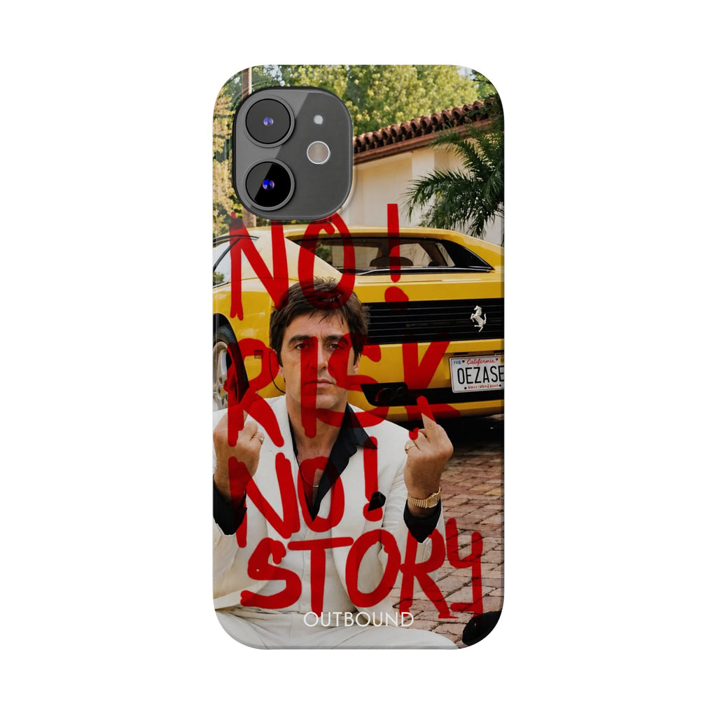 'No Risk No Story' Phone Case