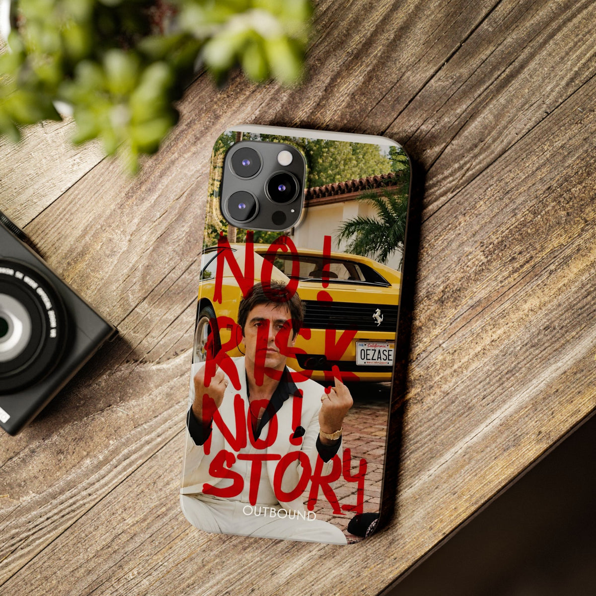 'No Risk No Story' Phone Case