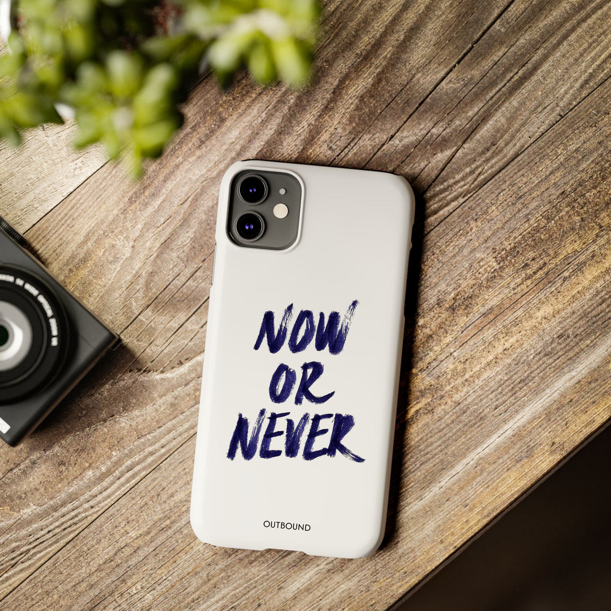 "Now or Never" Phone Case