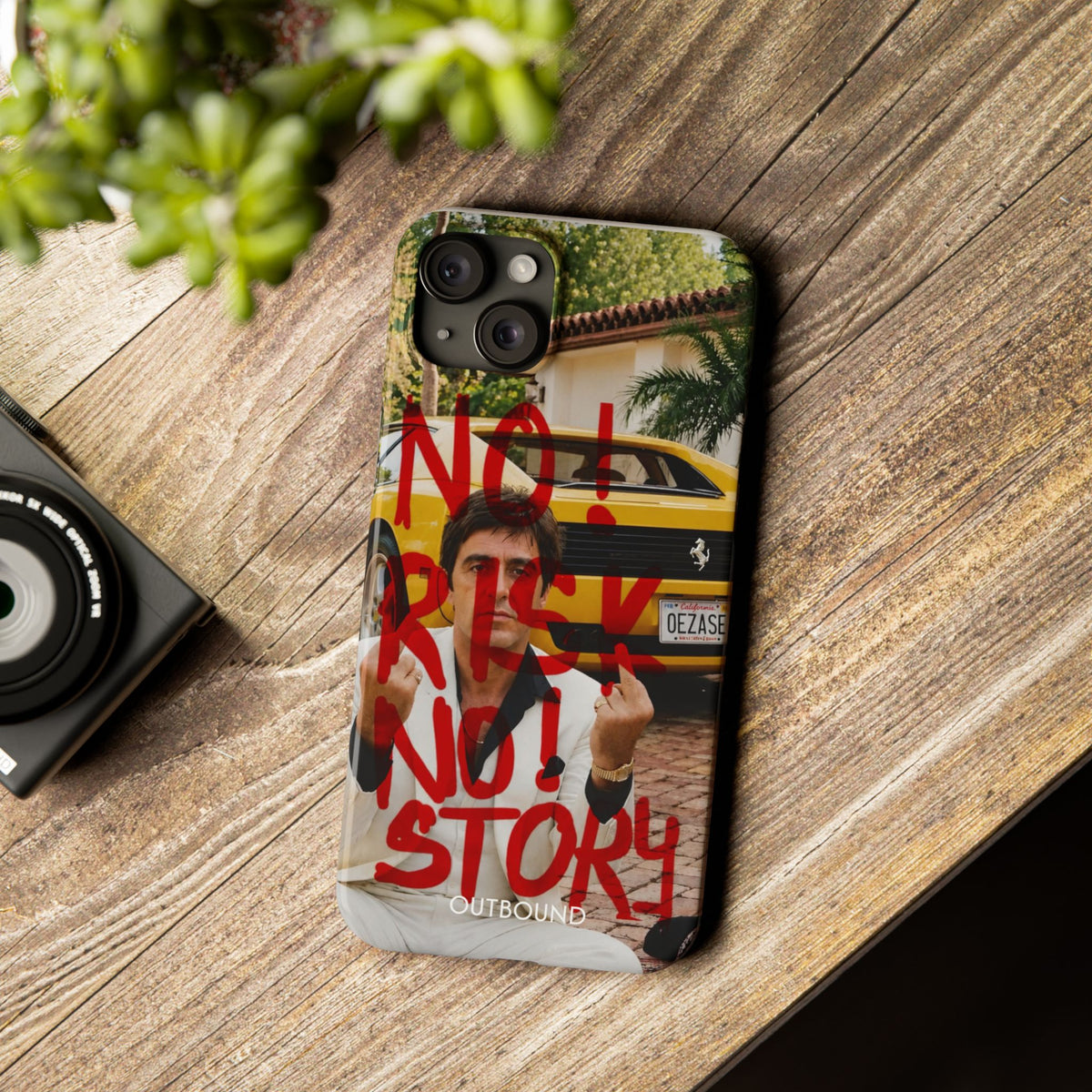'No Risk No Story' Phone Case