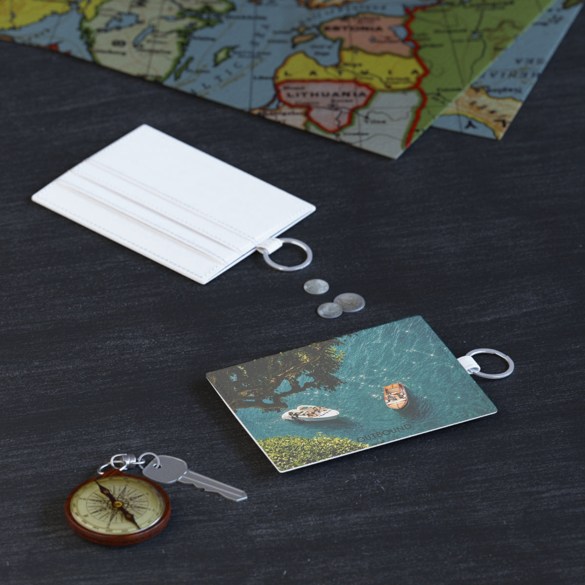 "Italian Boat Day" Card Holder
