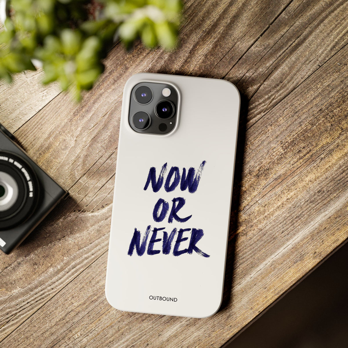 "Now or Never" Phone Case