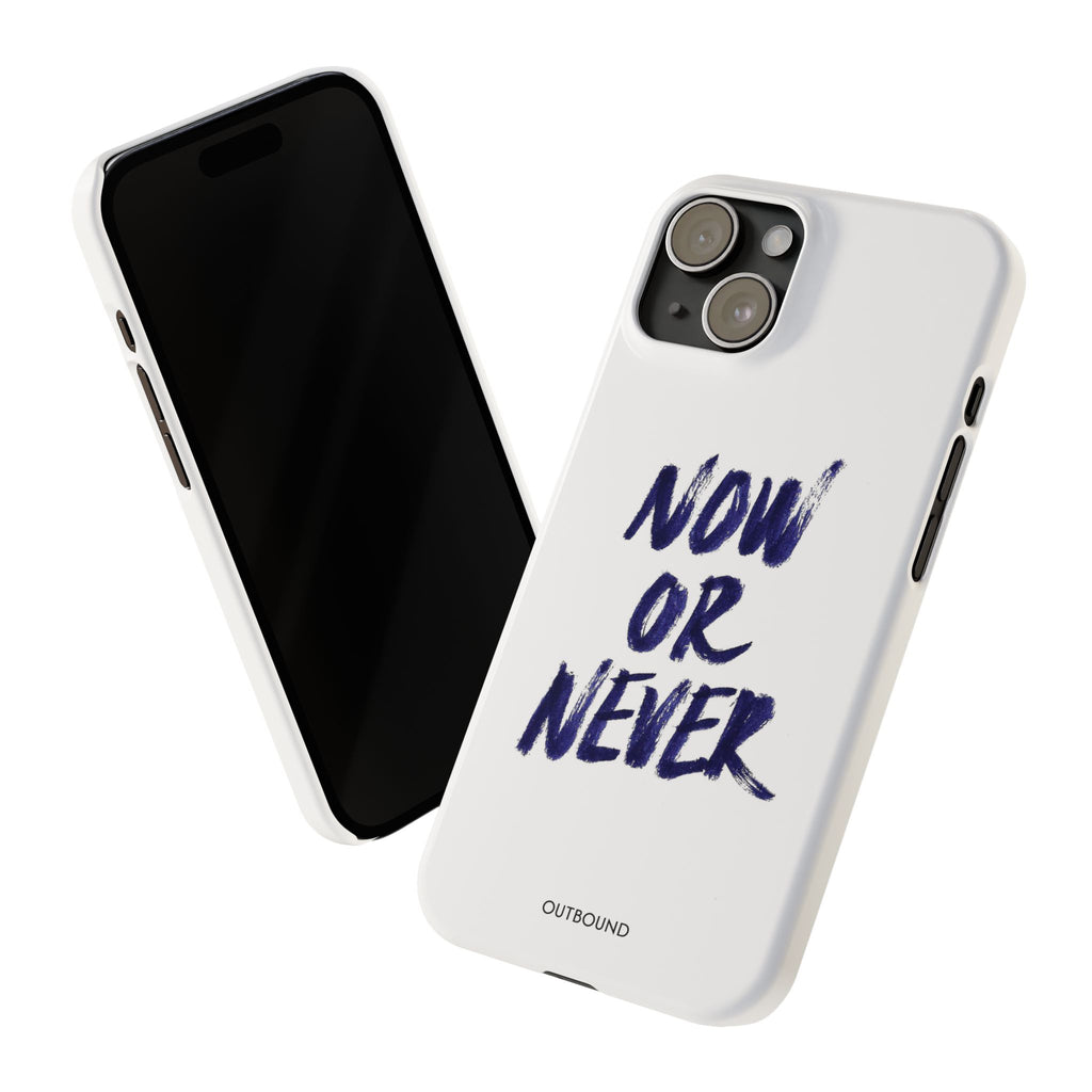 "Now or Never" Phone Case
