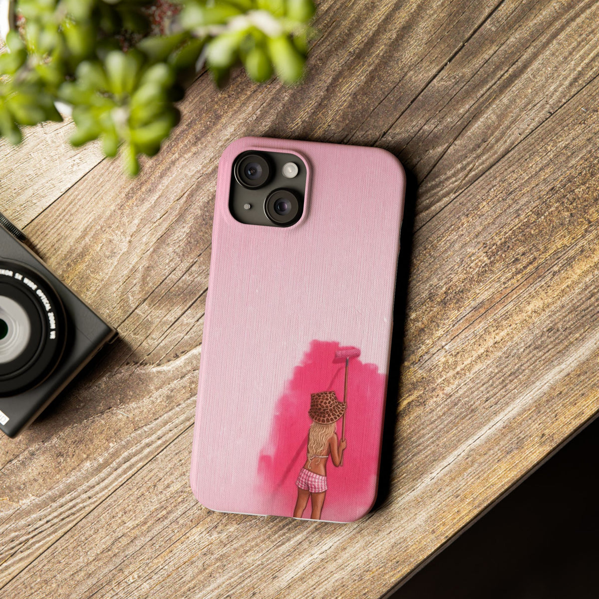 Paintin' Pink Phone Case