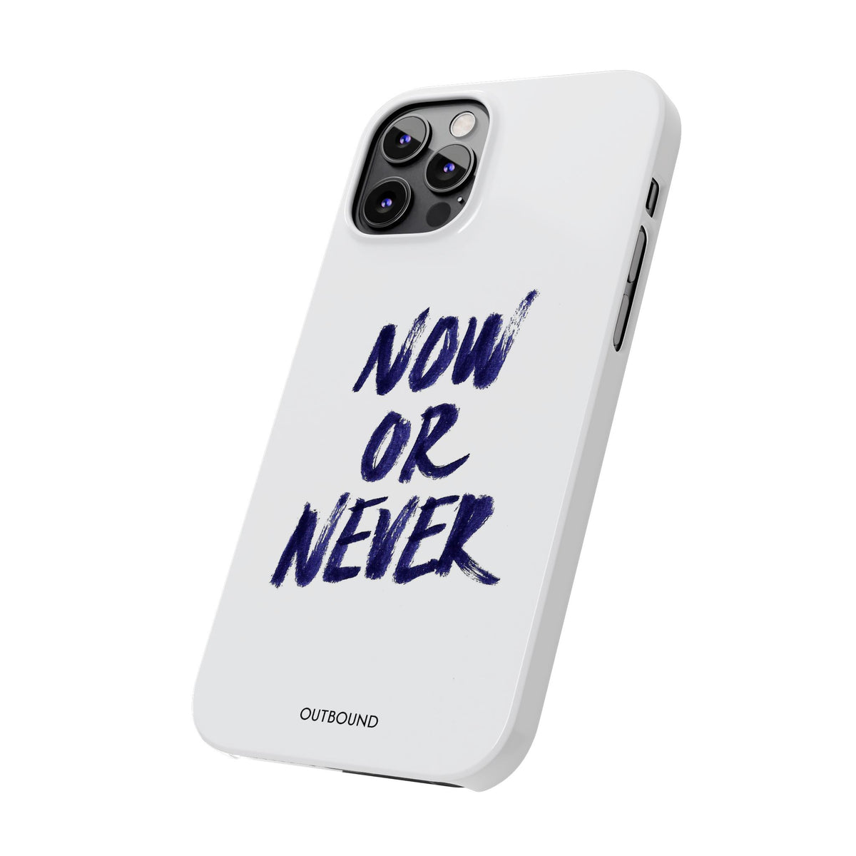"Now or Never" Phone Case