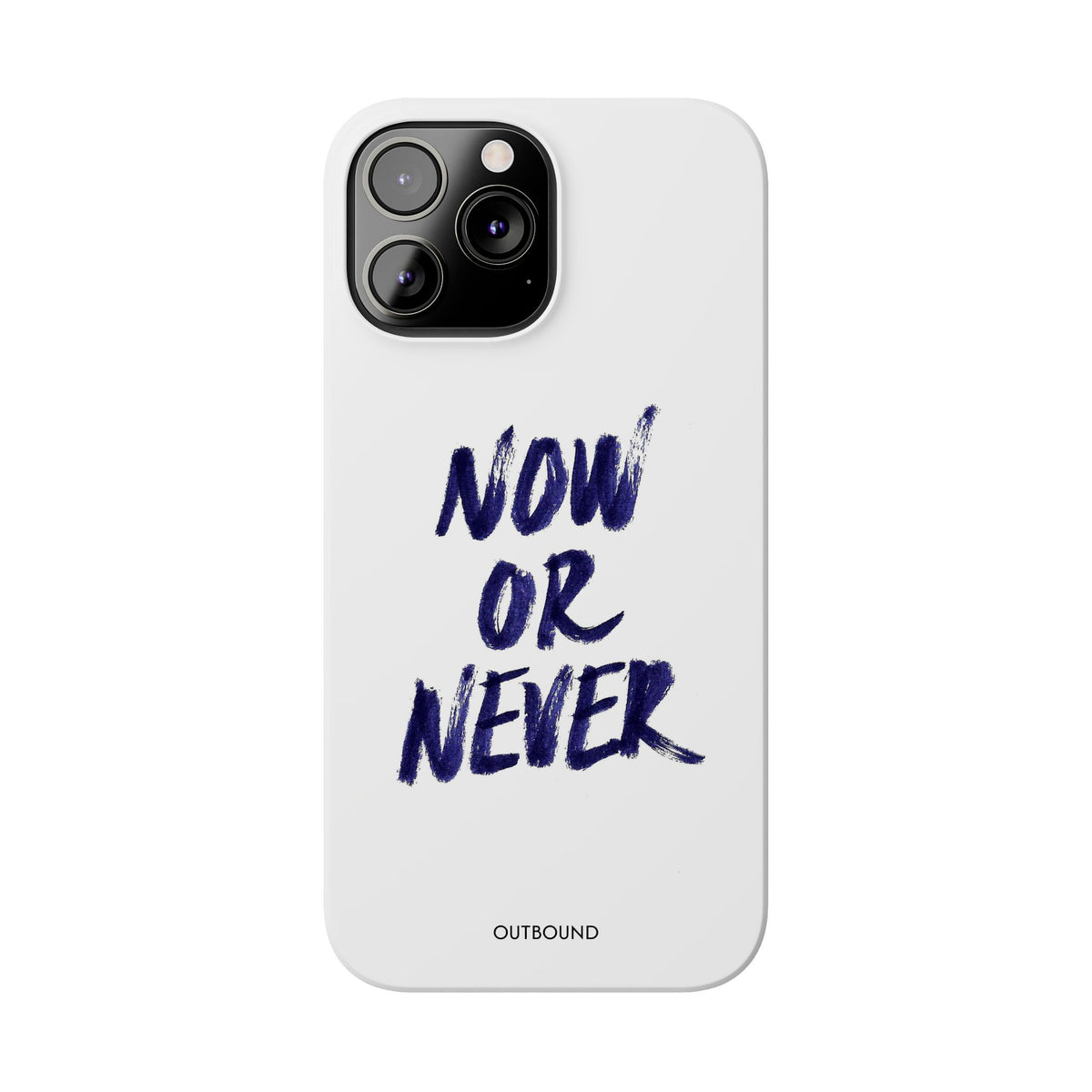 "Now or Never" Phone Case