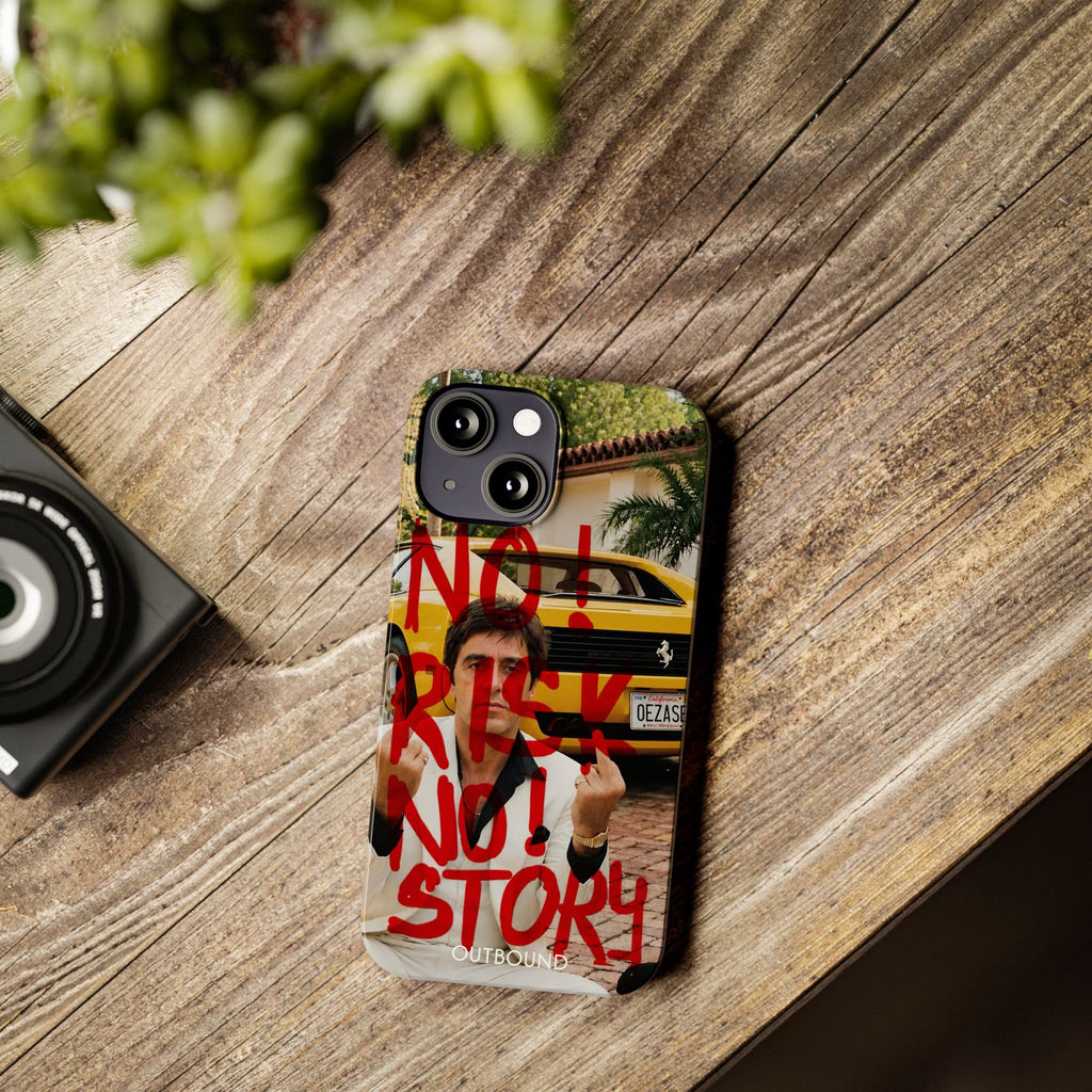 'No Risk No Story' Phone Case