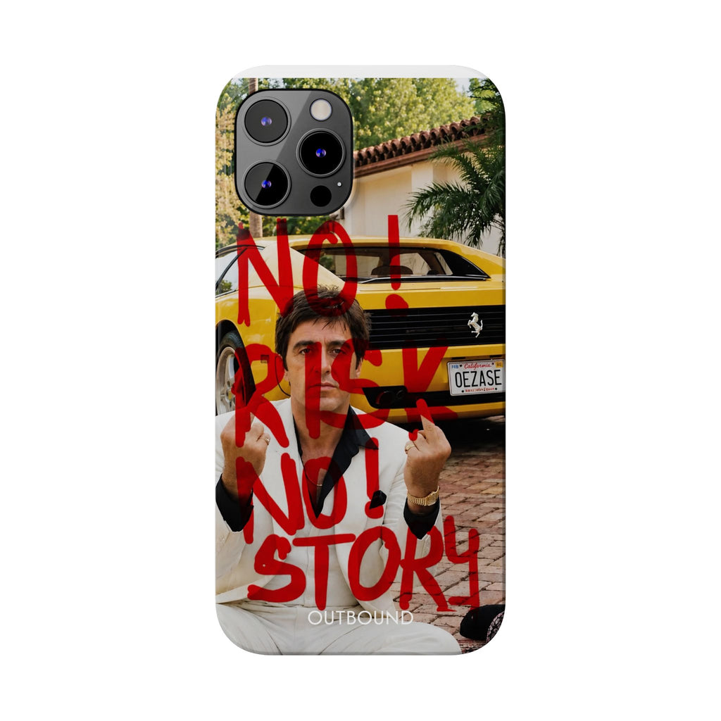 'No Risk No Story' Phone Case