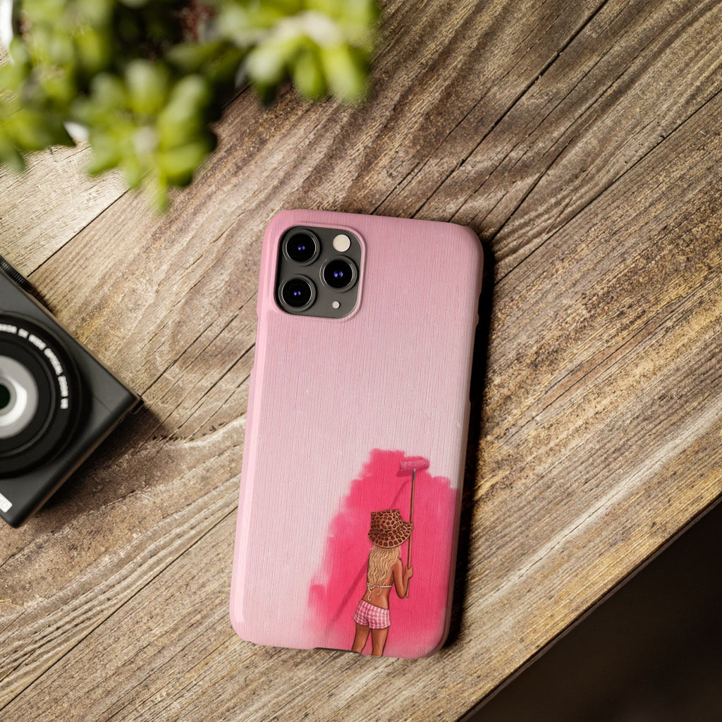 Paintin' Pink Phone Case