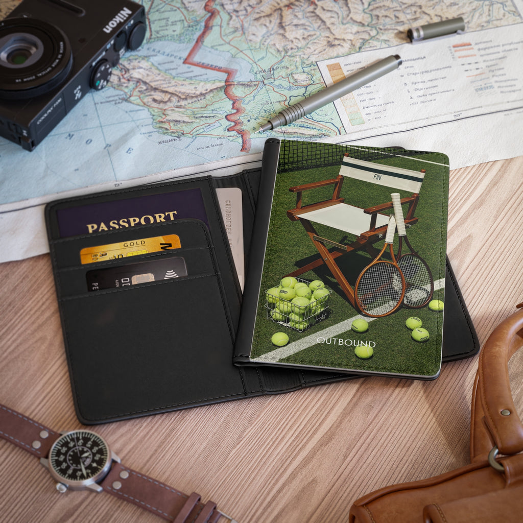 Tennis Lover Passport Cover