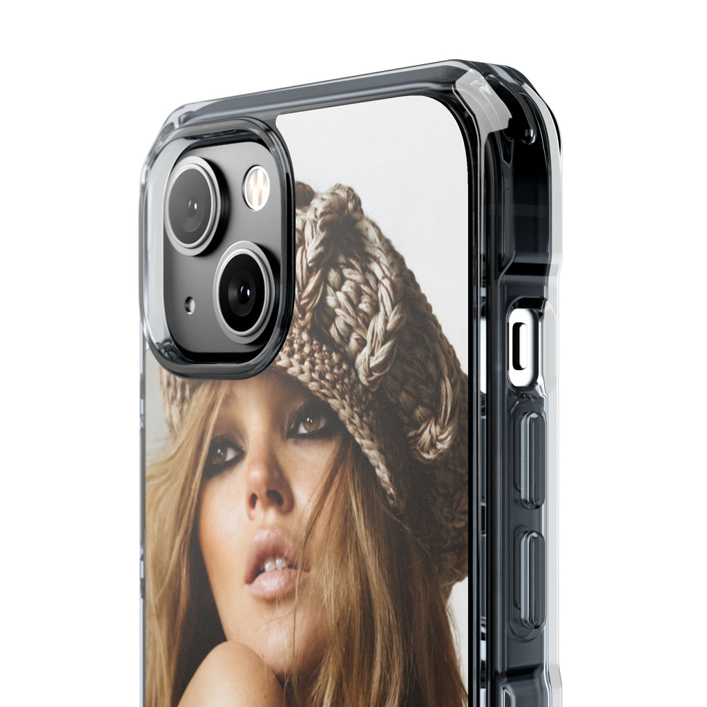 Clear Magnetic Impact Phone Case – Fashion Portrait Design