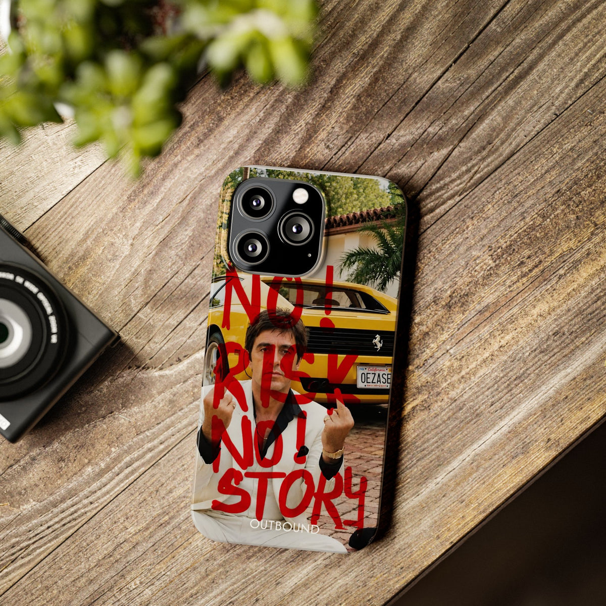 'No Risk No Story' Phone Case