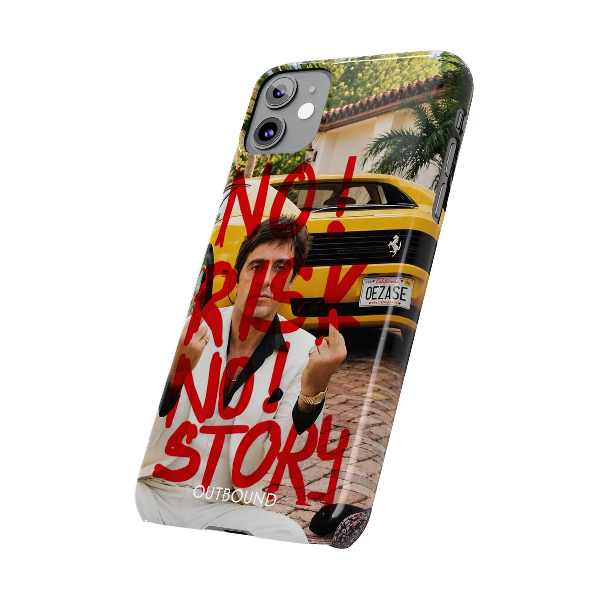 'No Risk No Story' Phone Case
