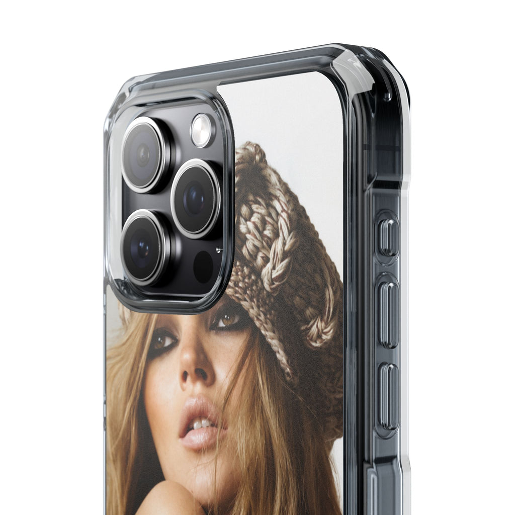 Clear Magnetic Impact Phone Case – Fashion Portrait Design