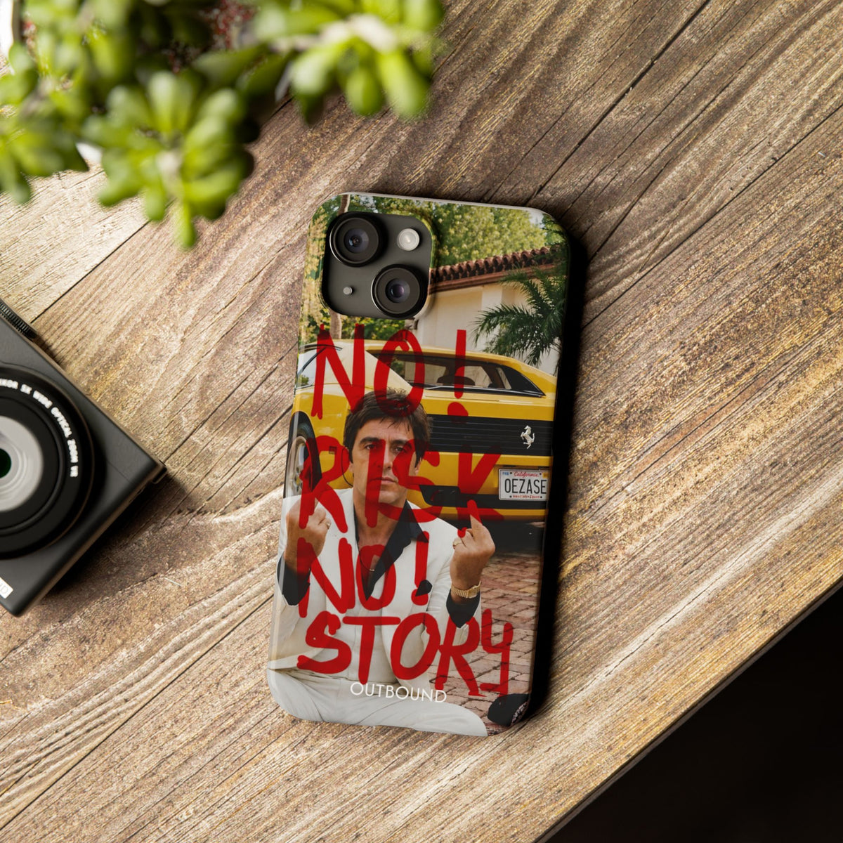 'No Risk No Story' Phone Case