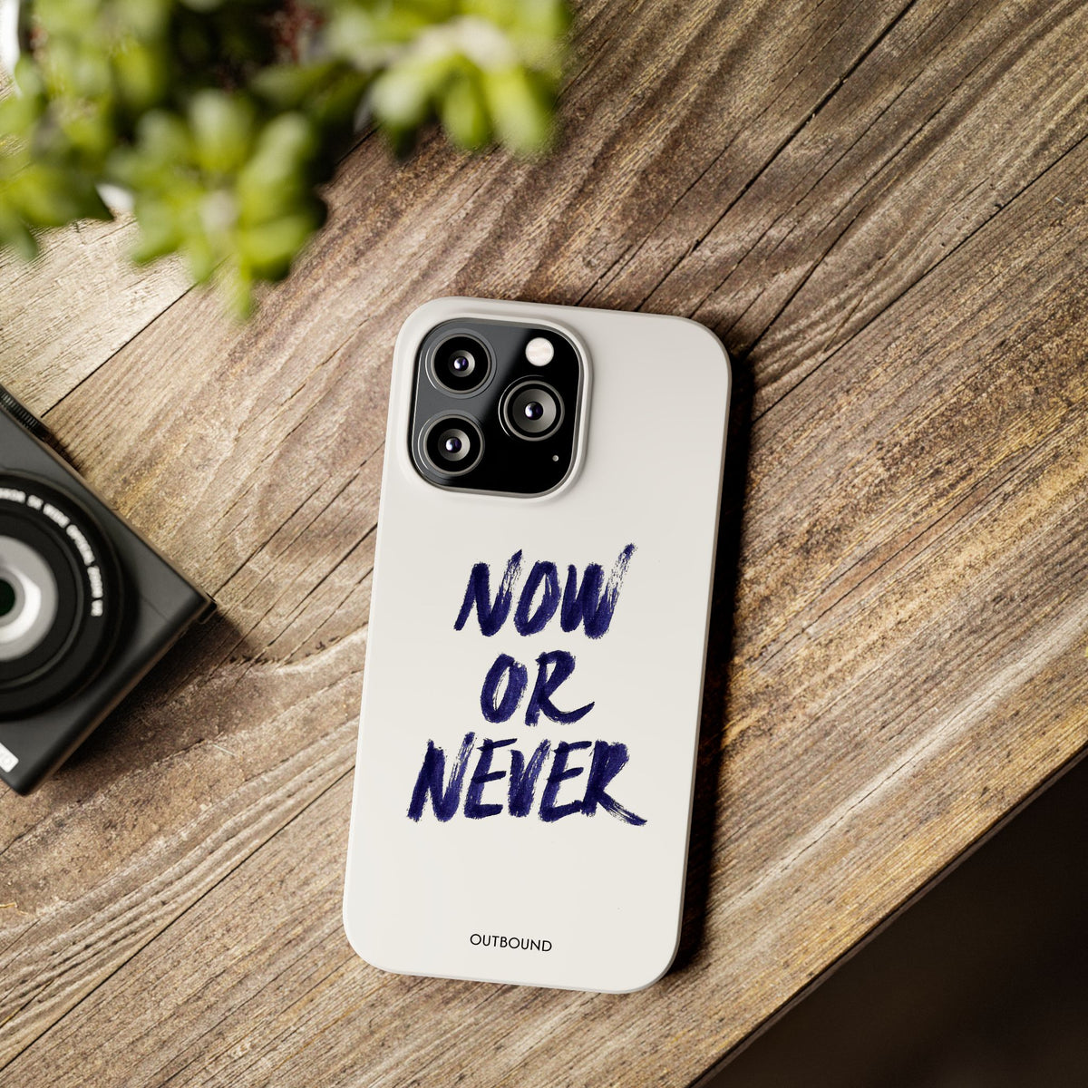 "Now or Never" Phone Case