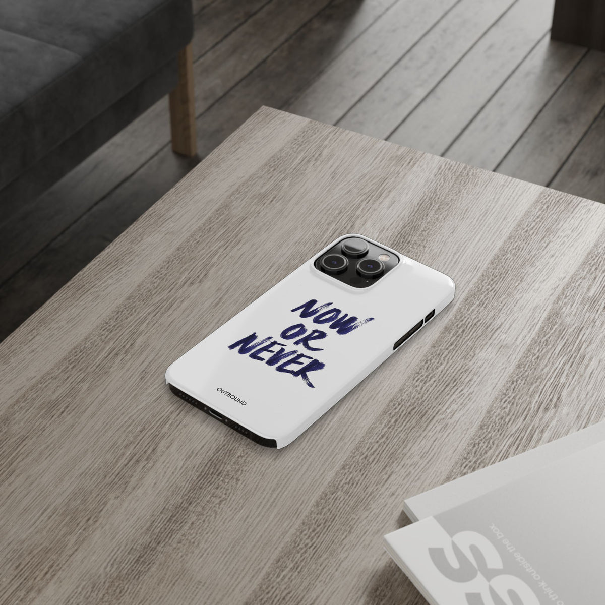 "Now or Never" Phone Case