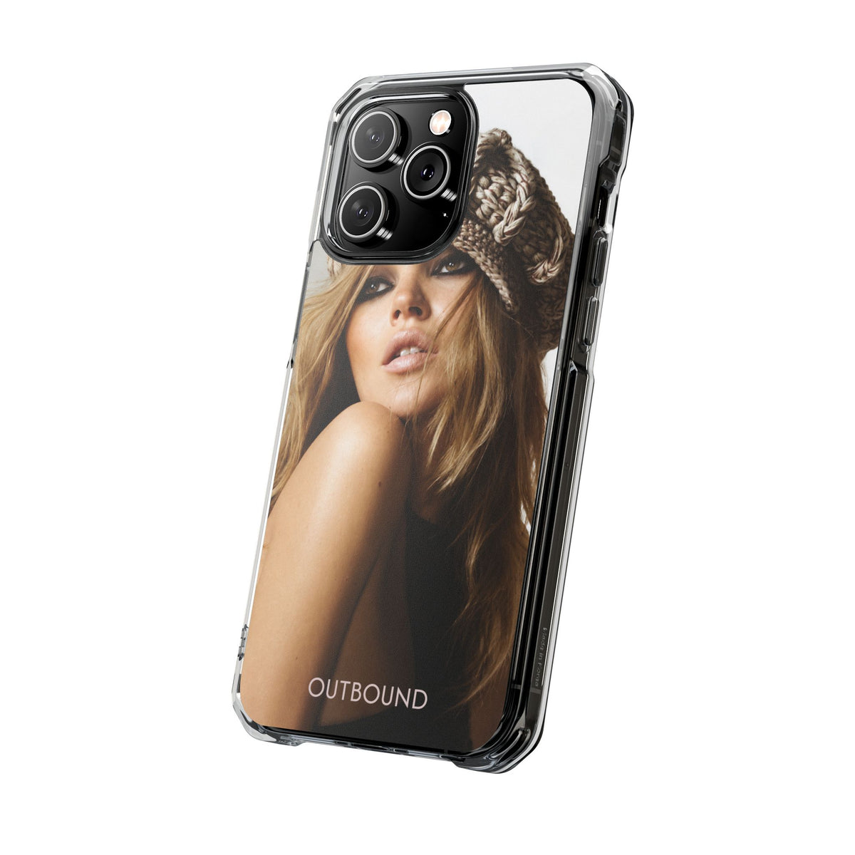 Clear Magnetic Impact Phone Case – Fashion Portrait Design