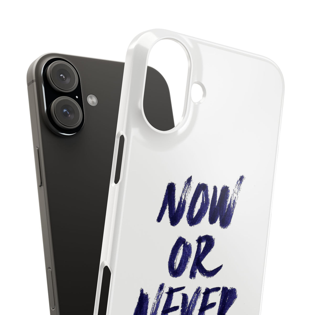 "Now or Never" Phone Case
