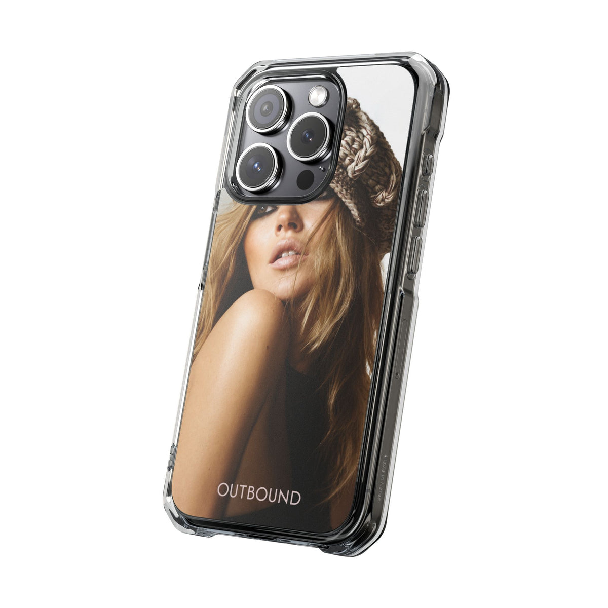Clear Magnetic Impact Phone Case – Fashion Portrait Design