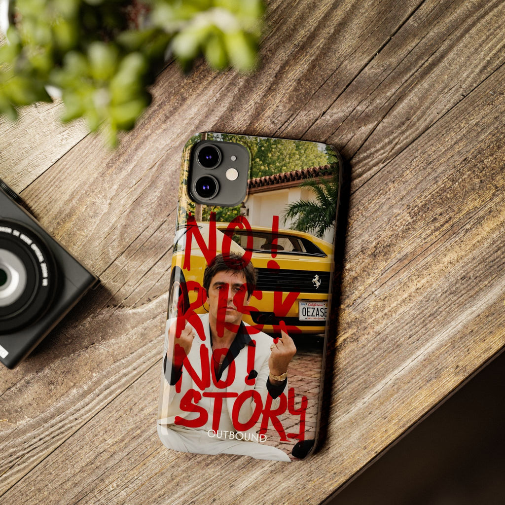 'No Risk No Story' Phone Case