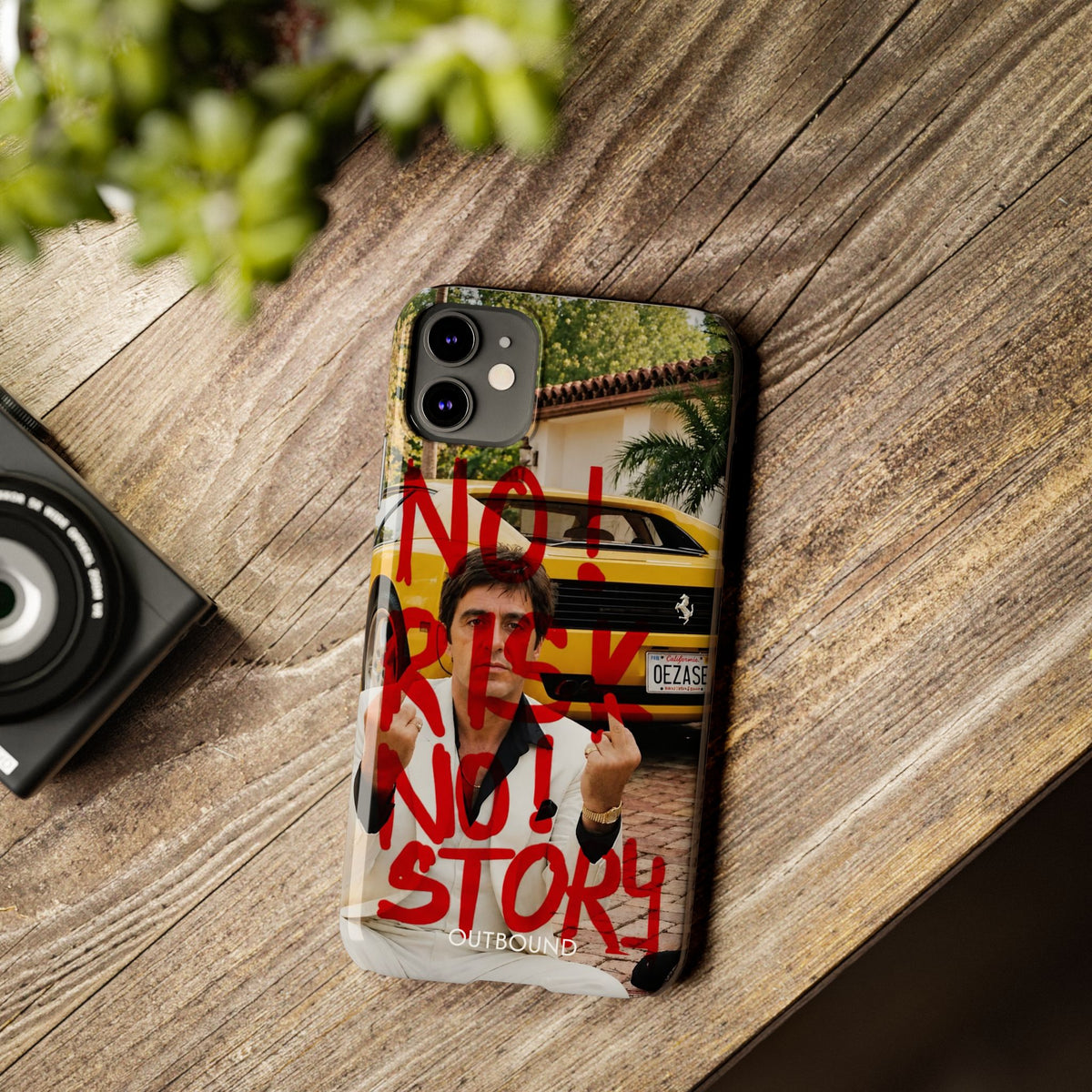 'No Risk No Story' Phone Case