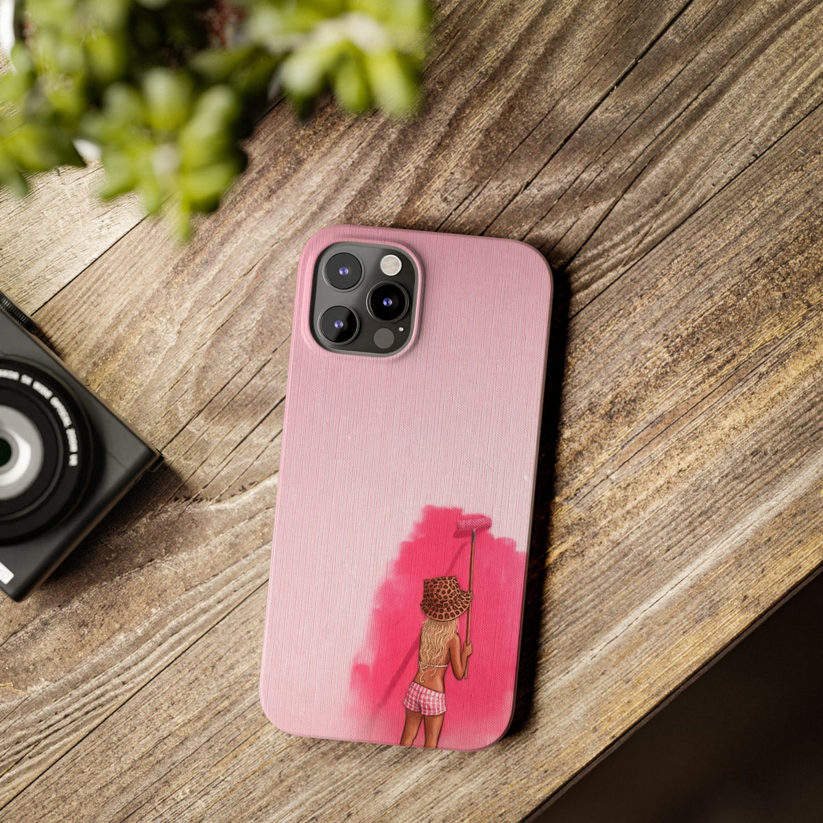 Paintin' Pink Phone Case