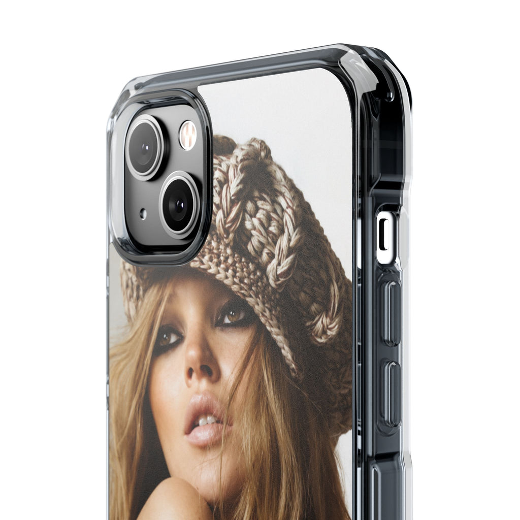 Clear Magnetic Impact Phone Case – Fashion Portrait Design