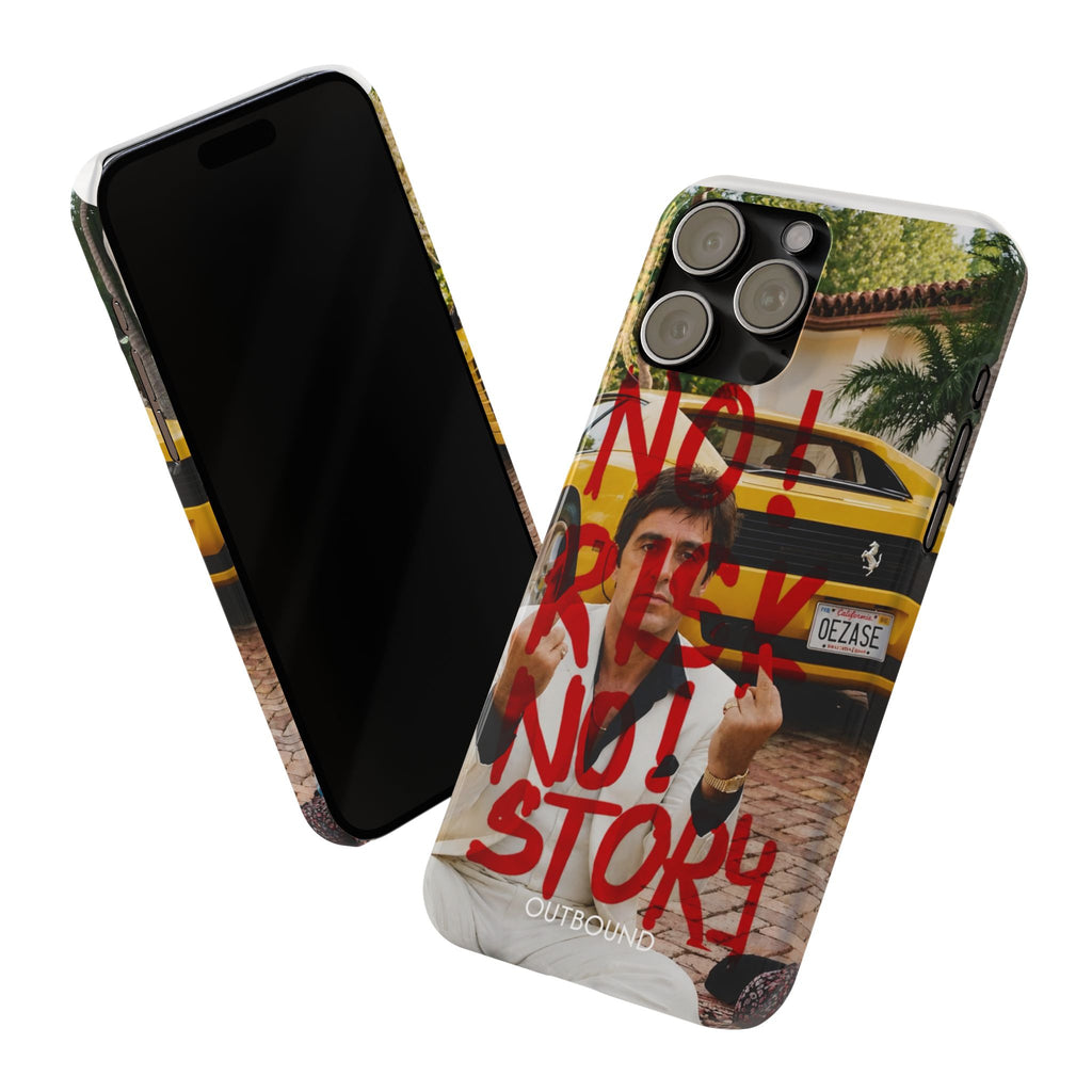 'No Risk No Story' Phone Case