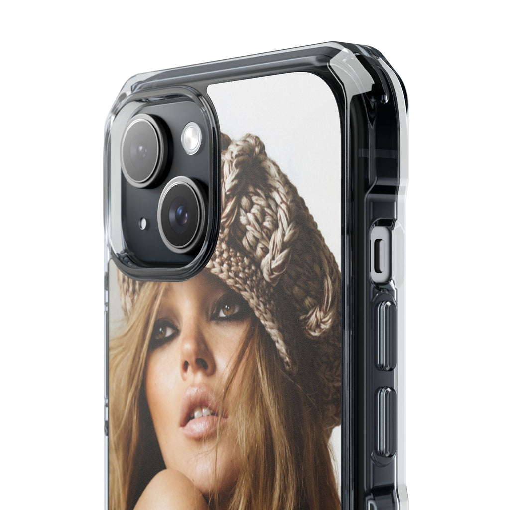 Clear Magnetic Impact Phone Case – Fashion Portrait Design